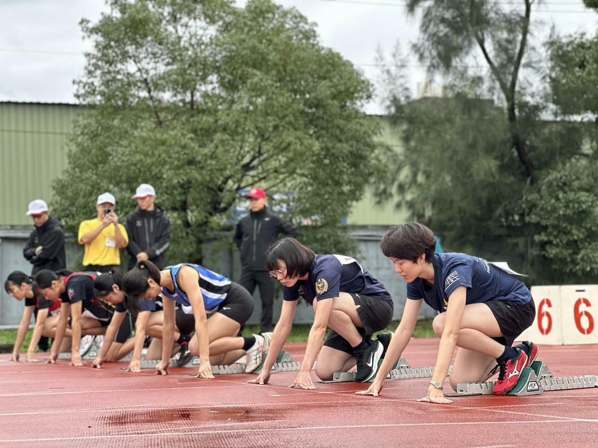 警大校運會現場實錄。 圖：內政部提供