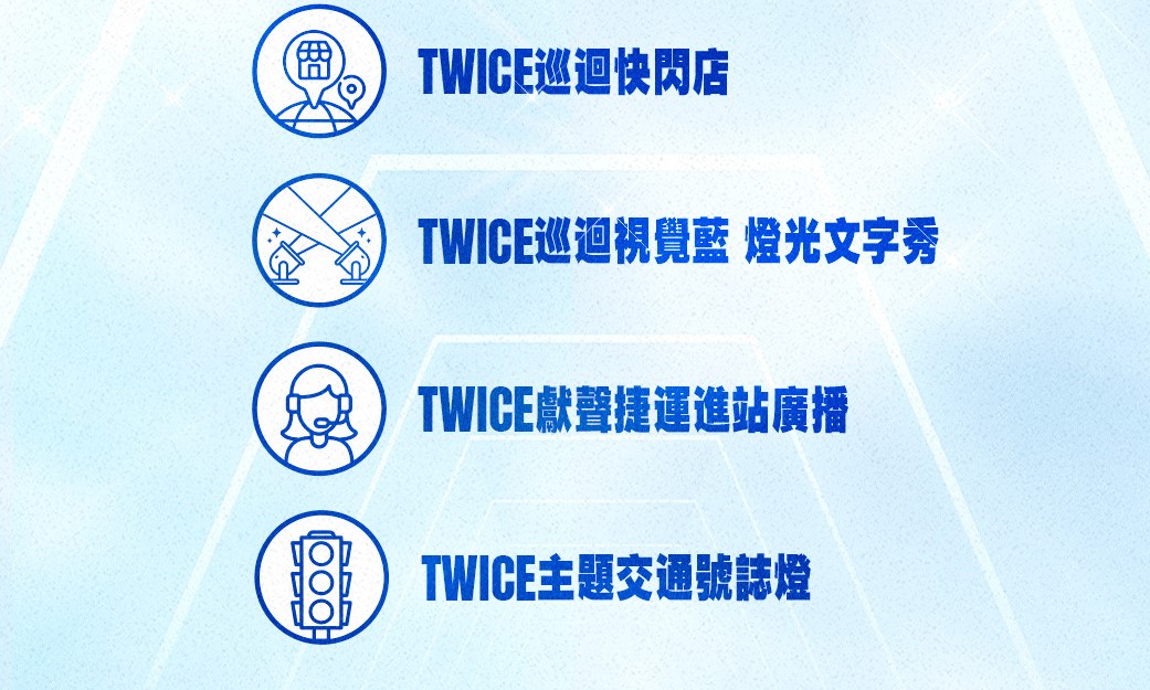 高市府迎TWICE 4大官方限定活動。 圖：翻攝陳其邁臉書