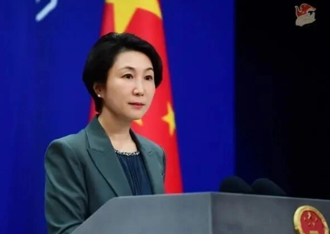 中國外交部發言人毛寧。 圖 : 翻攝自九派新聞