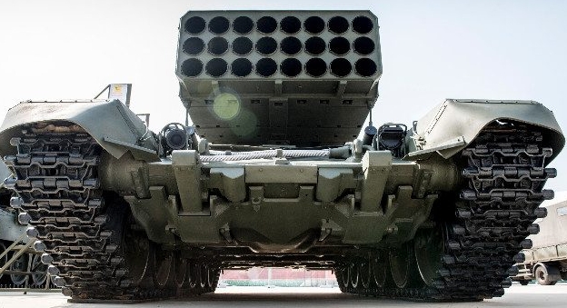俄軍TOS-3A火力系統。 圖 : 翻攝自 BalgarianMilitary.com