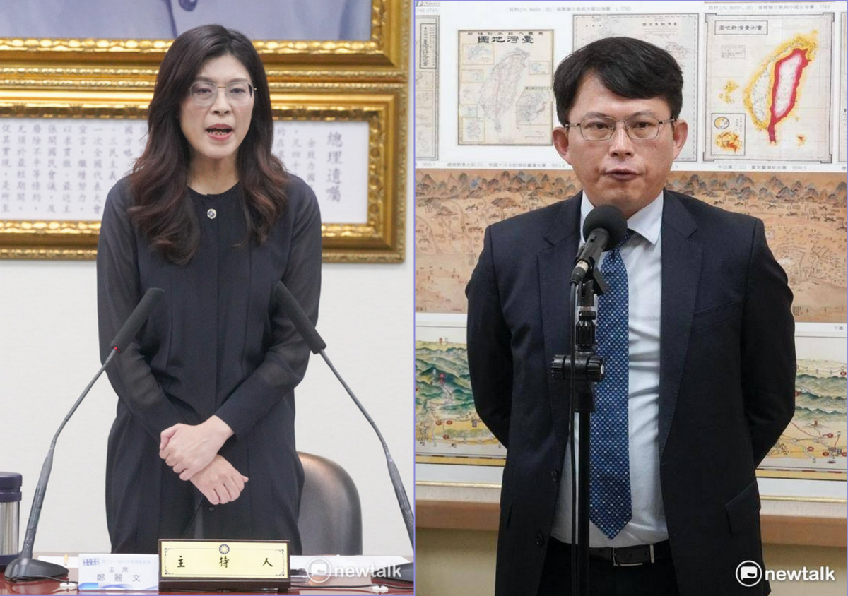 鄭麗文、黃國昌今（19）日下午會面，黃國昌表示，基本上會全程公開。 圖：張良一/攝（新頭殼合成）