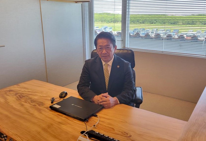 中山義隆18日受訪時再次重申，雖然台灣沒有加入聯合國，但從經濟、法律和政治狀況來看，基本上具有國家的形式。 圖：翻攝自中山義隆X