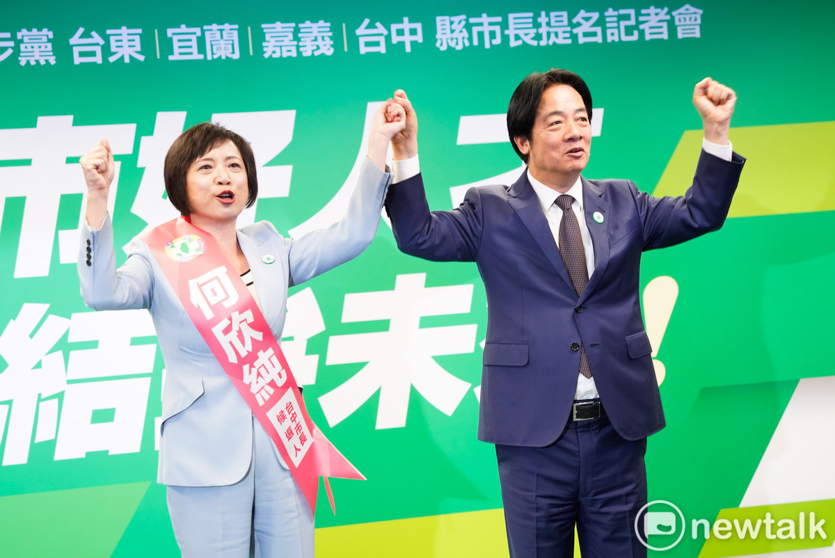 何欣純獲得提名參選台中市長。 圖：新頭殼資料照