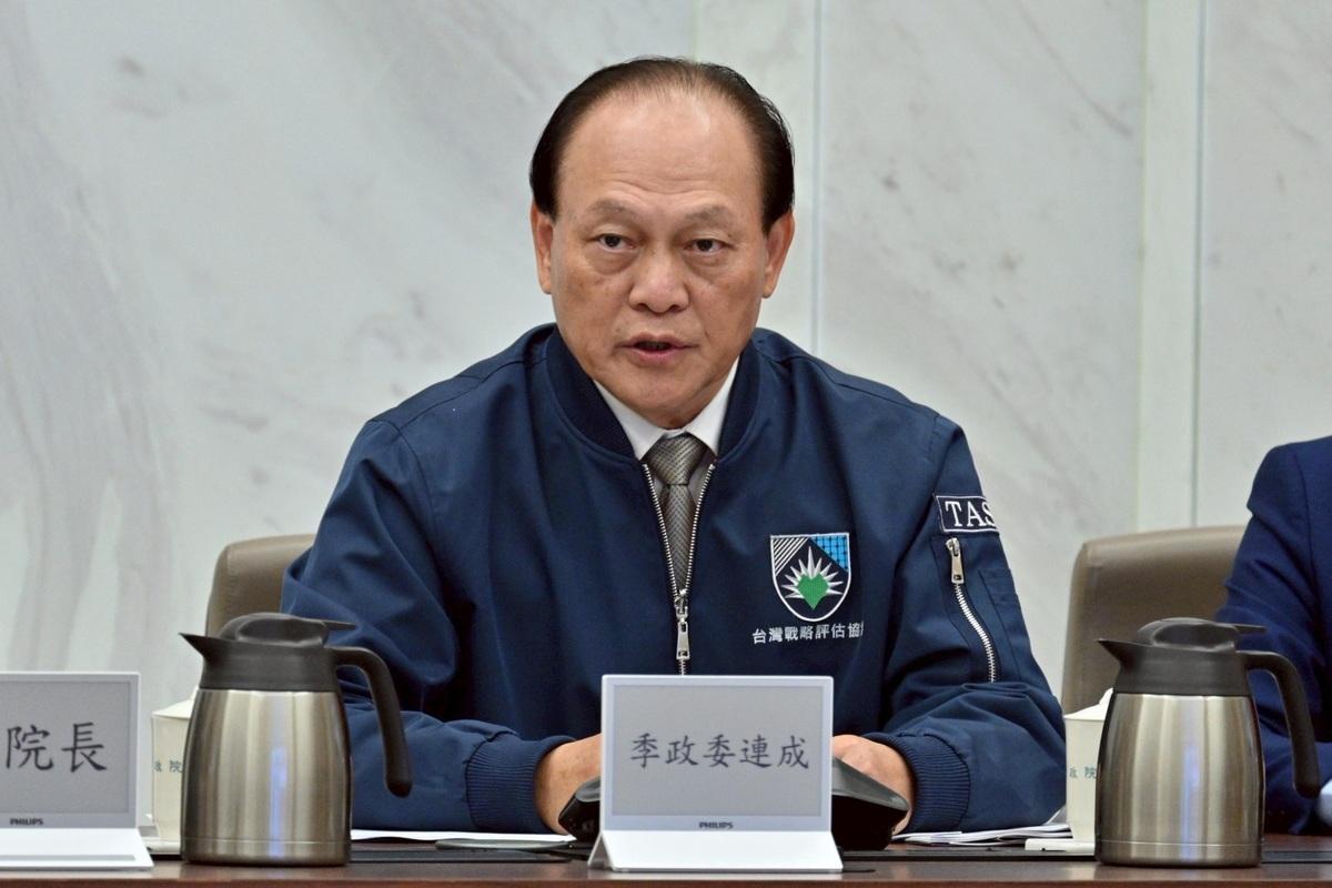 行政院政務委員季連成參加「行政院動員會報114年度會議」。 圖：行政院提供