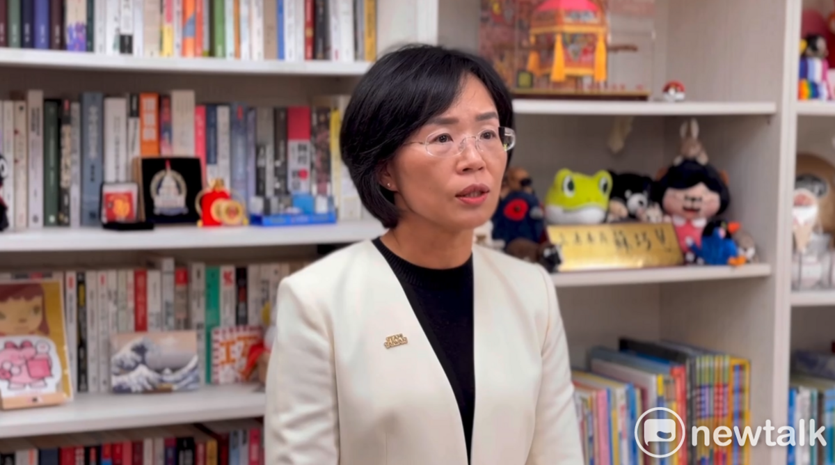 蘇巧慧說，美國把台灣當成非常重要的貿易戰略夥伴。 圖：蘇巧慧辦公室提供