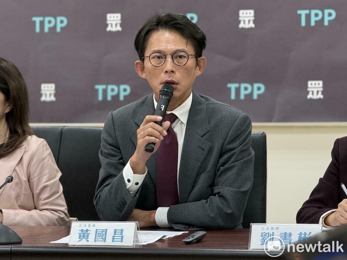 民眾黨主席兼黨團總召黃國昌。 圖：周煊惠 ／攝