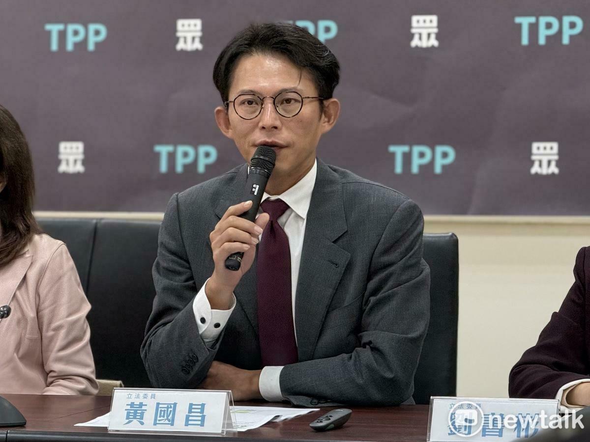 民眾黨立委黃國昌。 圖：周煊惠 / 攝