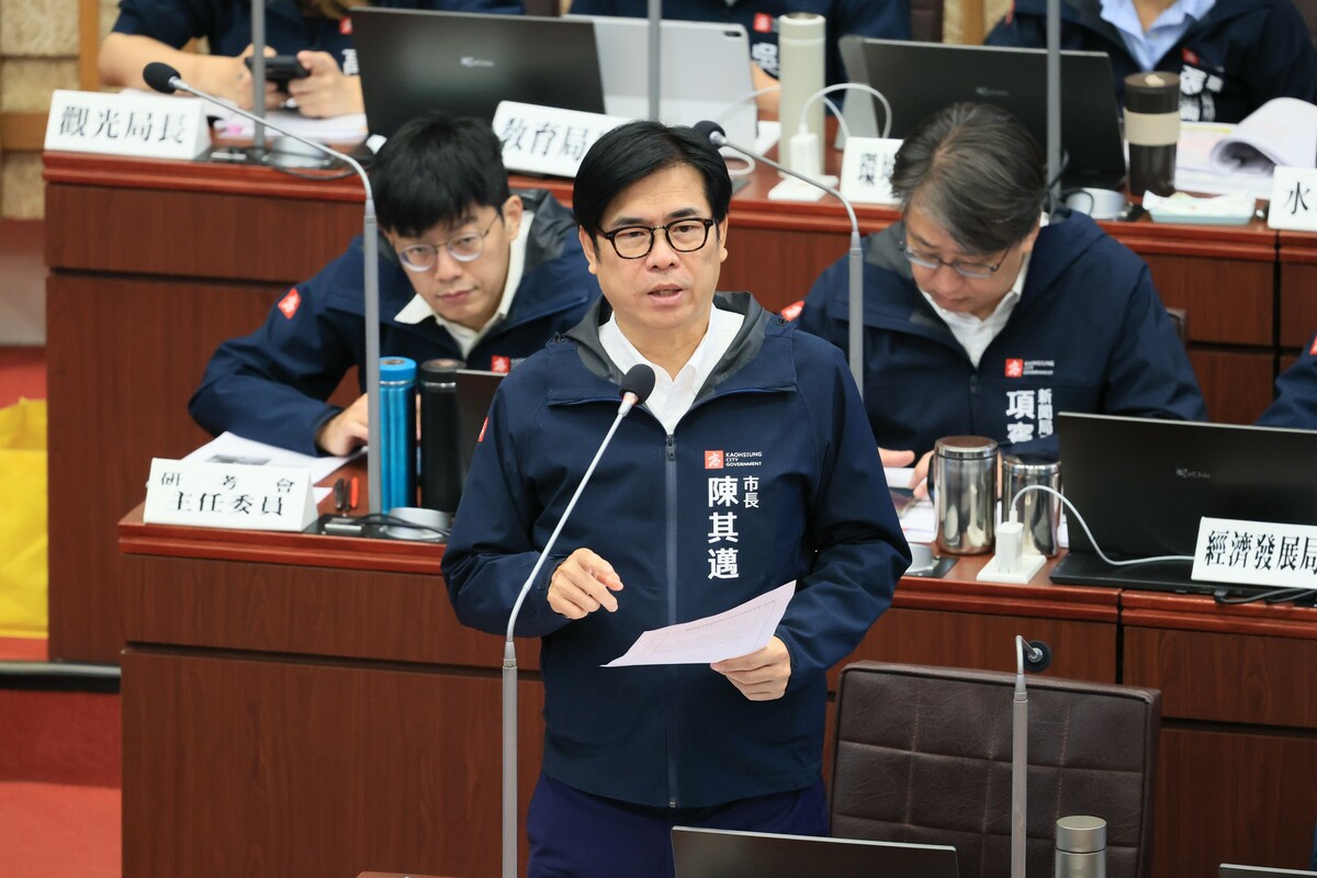 陳其邁表示，「高市挺台灣、高市挺高市」這是理所當然。 圖：高雄市政府/提供（資料照）