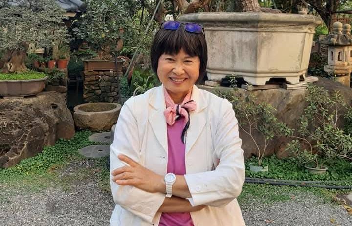 李喬如完全不碰校園霸凌議題，仍以「跑行程」優先。 圖：翻攝李喬如臉書