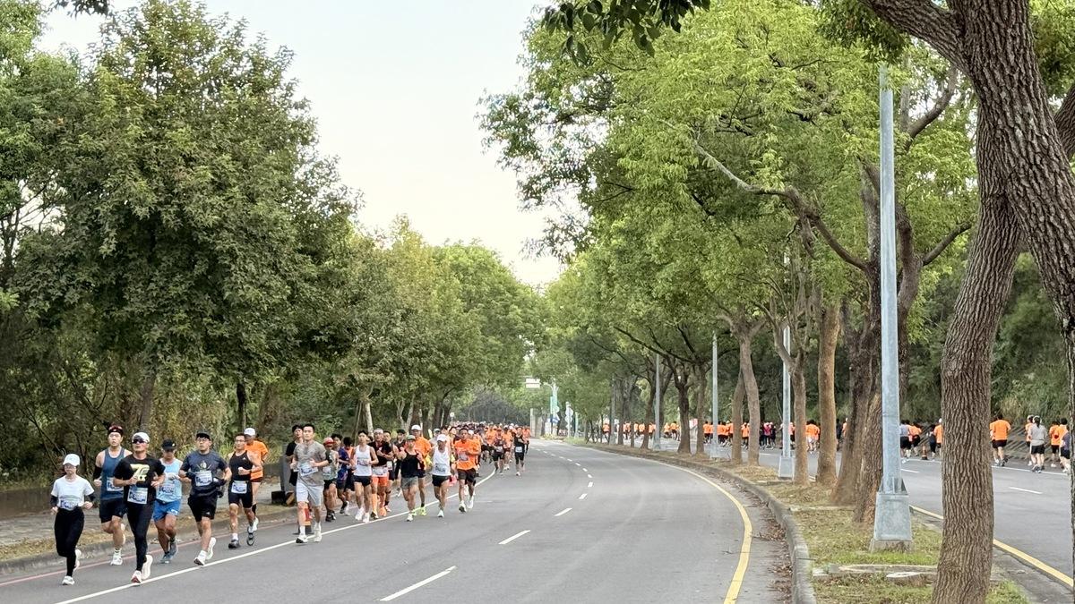 台中國際馬拉松可感受水岸花都的獨特魅力。 圖：台中市政府／提供