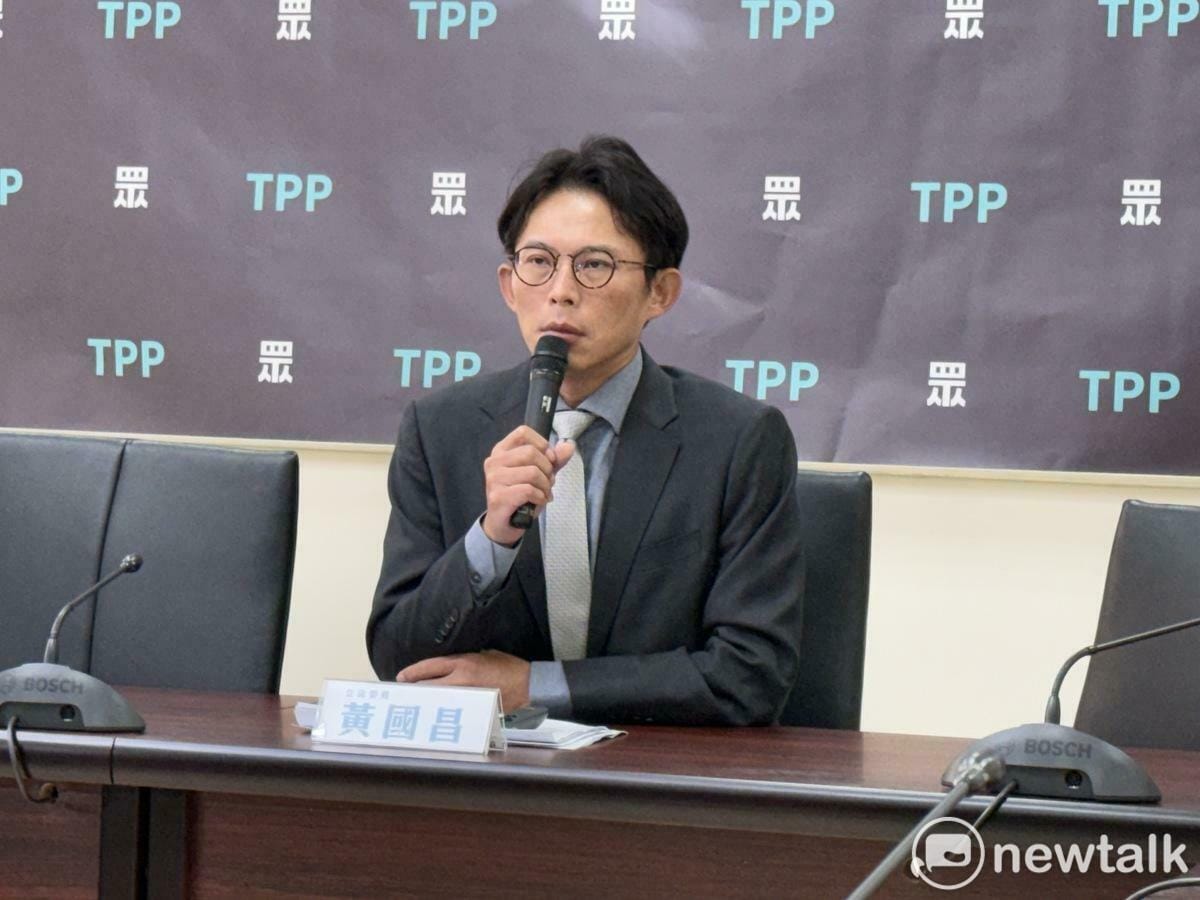 民眾黨主席兼黨團總召黃國昌。 圖：周煊惠 / 攝