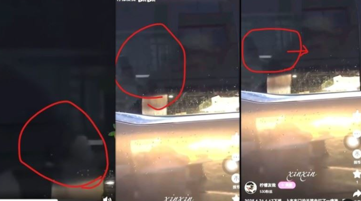 有網友發出杜強疑似在保母車內搧于朦朧巴掌的畫面。 圖：翻攝自Threads