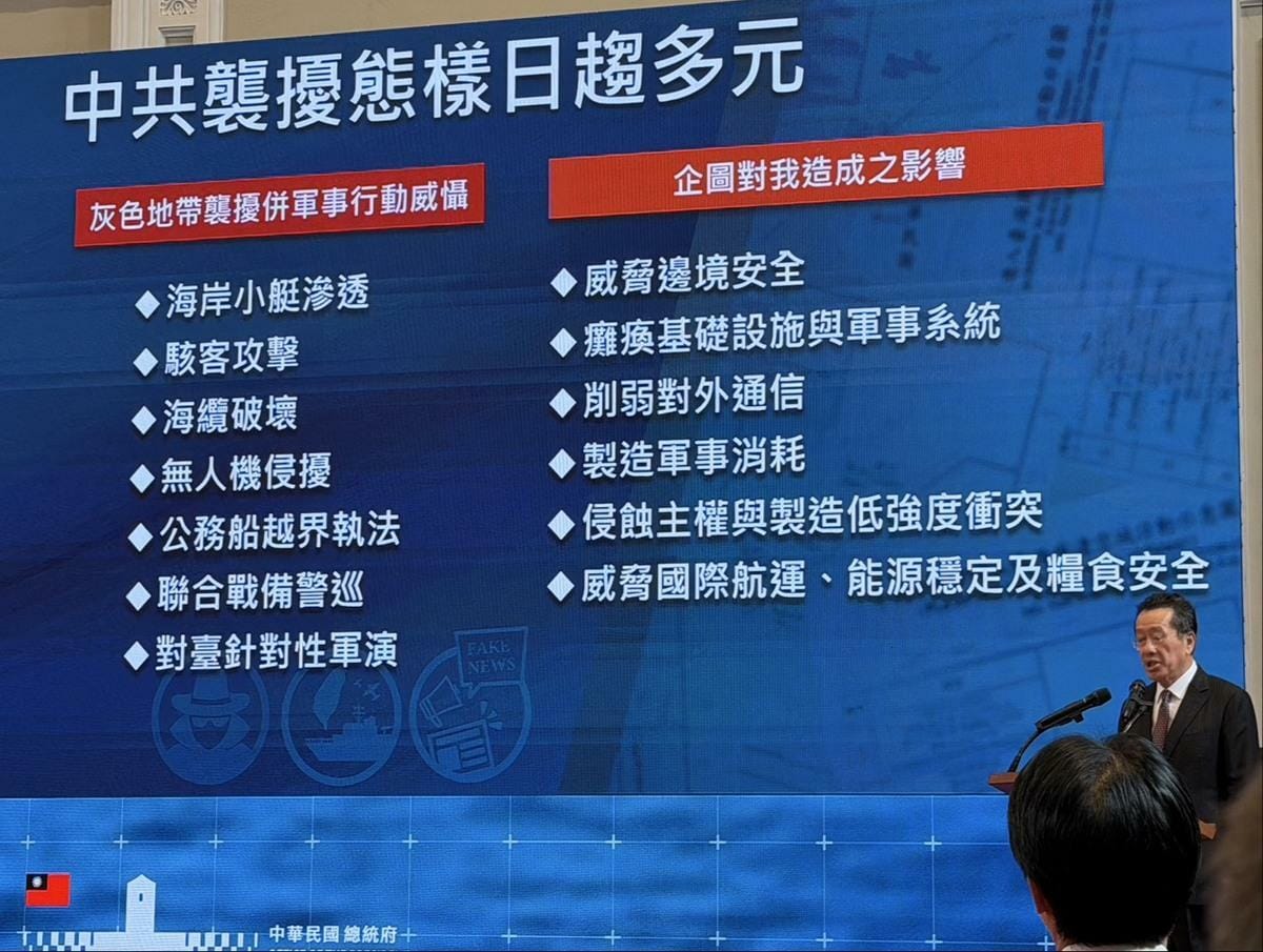 國防部長顧立雄說明特別預算可望創造4千億產值、9萬個工作機會。 圖：高逸帆/攝