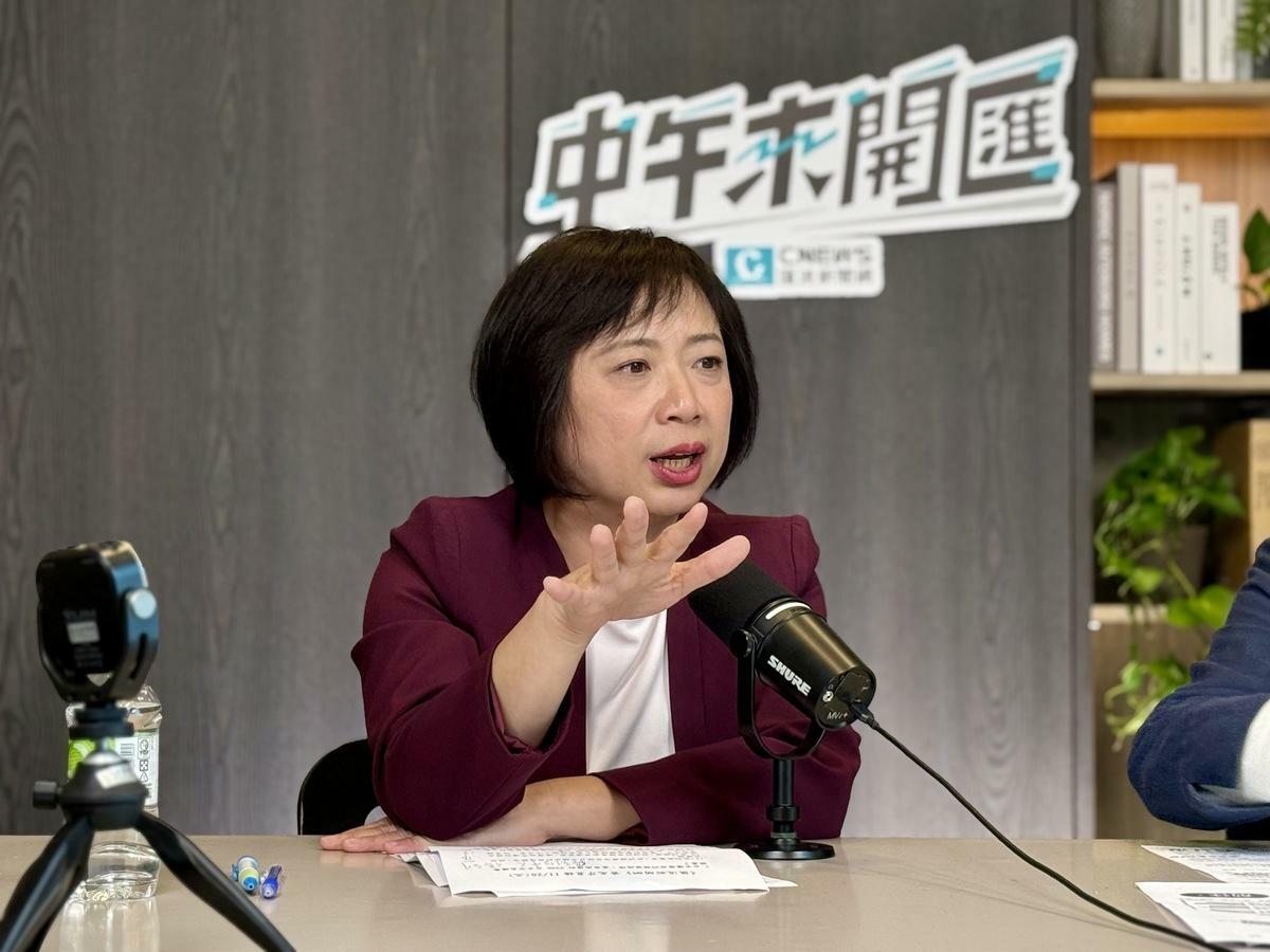 民進黨立委何欣純認為，非洲豬瘟事件對盧秀燕來說是重傷，衝擊挑戰2028年總統大位的潛在計畫。 圖：CNEWS匯流新聞網／提供