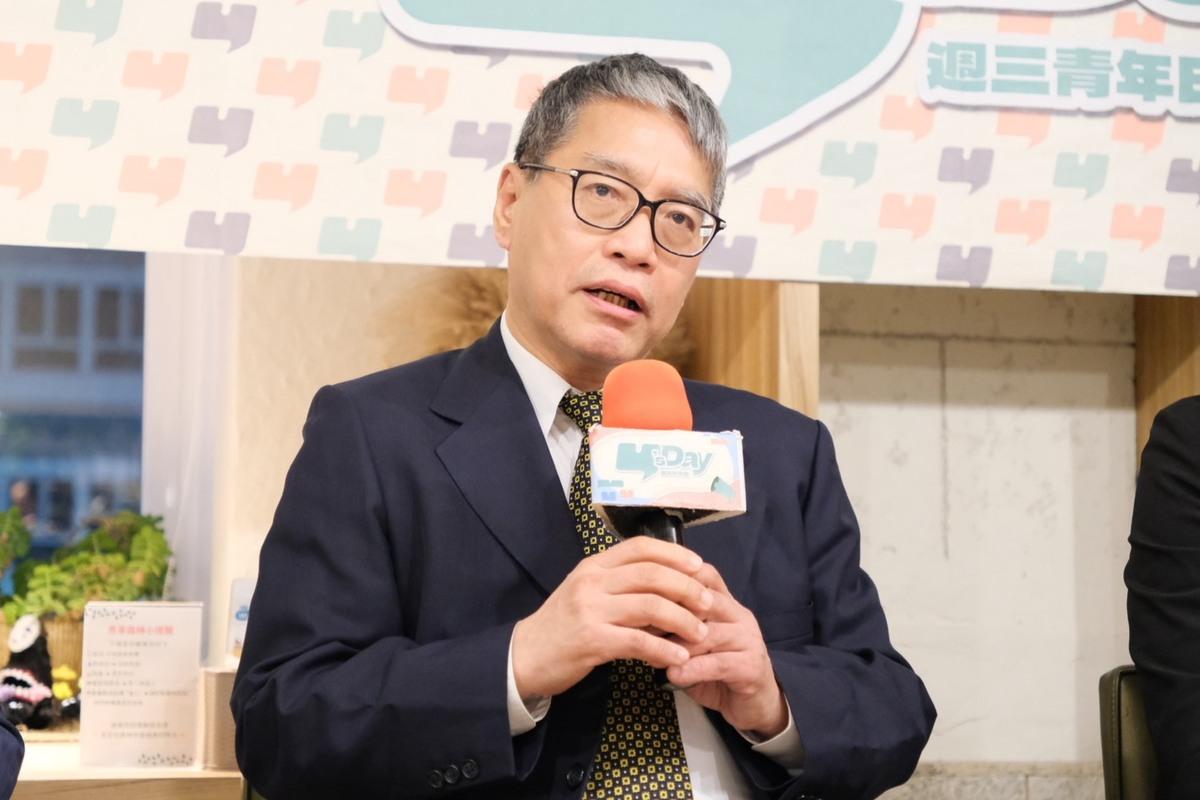 台灣智庫諮詢委員賴怡忠。 圖：Y’s Day「週三青年日」提供