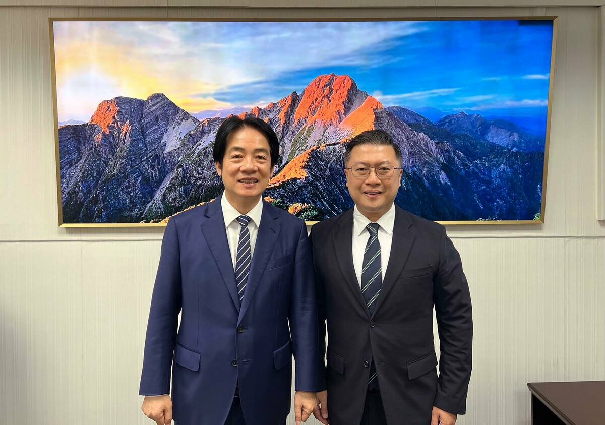 張志豪向賴清德請辭組織部主任 圖：翻攝自張志豪臉書