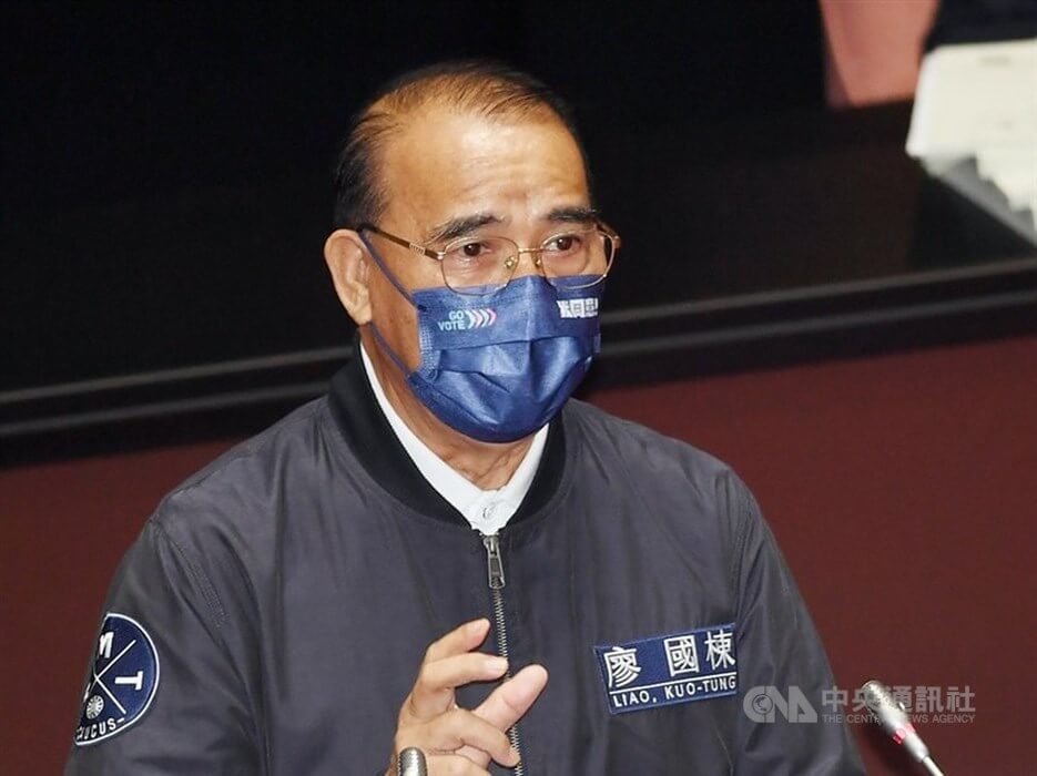 前國民黨立委廖國棟。（中央社檔案照片）