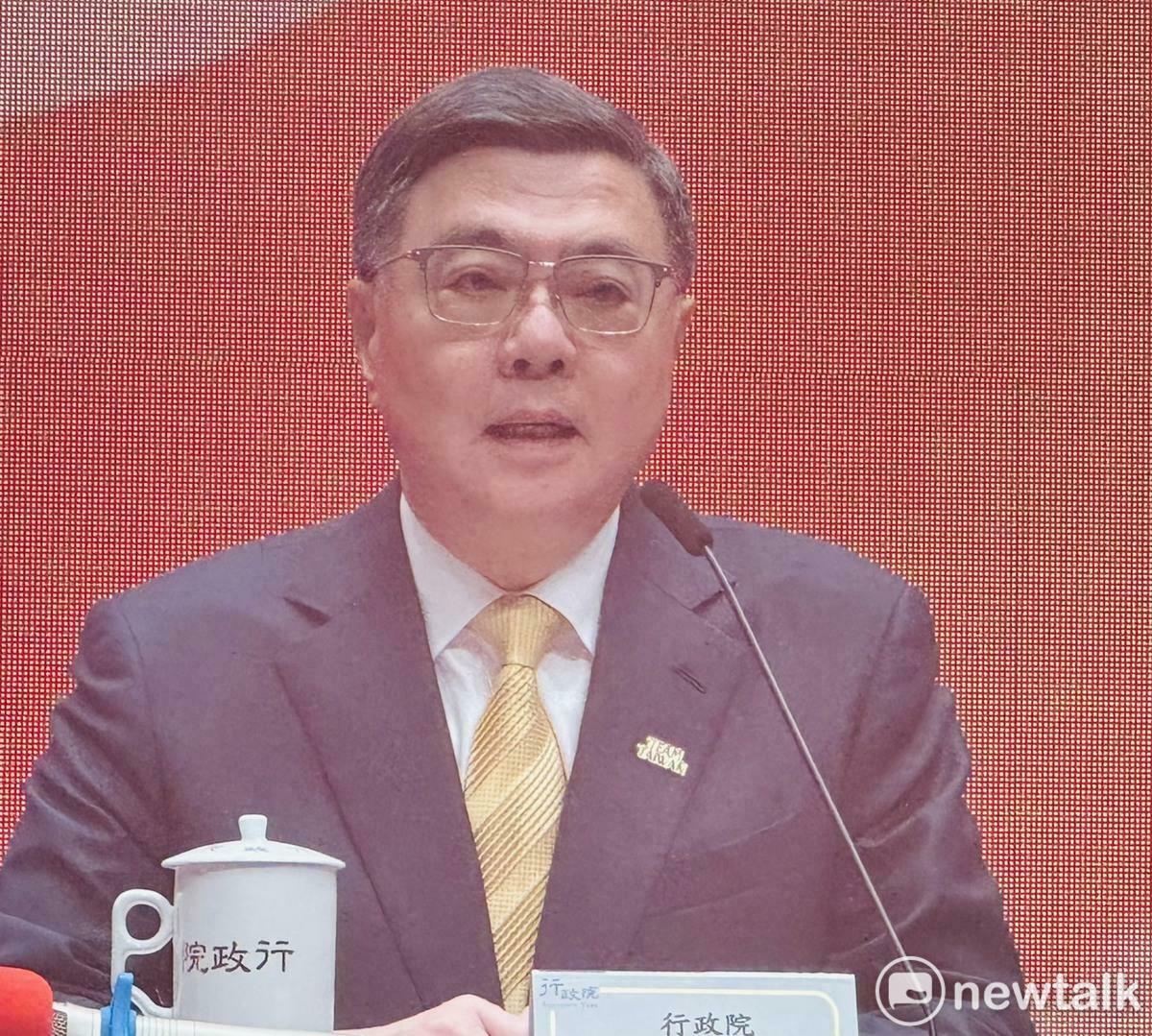 行政院長卓榮泰痛批，立院版財劃法再修惡、迫使中央面臨「無法編列總預算並被迫違法舉債」，政院「萬萬不能接受」。 圖：謝莉慧/攝