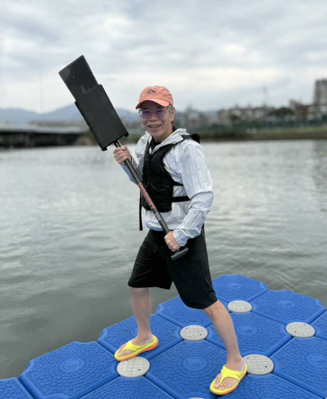 前政務委員張景森。 圖：取自張景森臉書