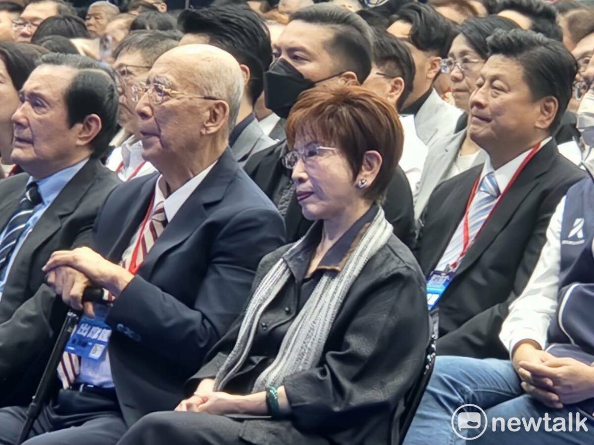 國民黨前主席洪秀柱再度喊話總統賴清德放棄民進黨的「台獨黨綱」。 圖：黃建豪/攝（資料照）