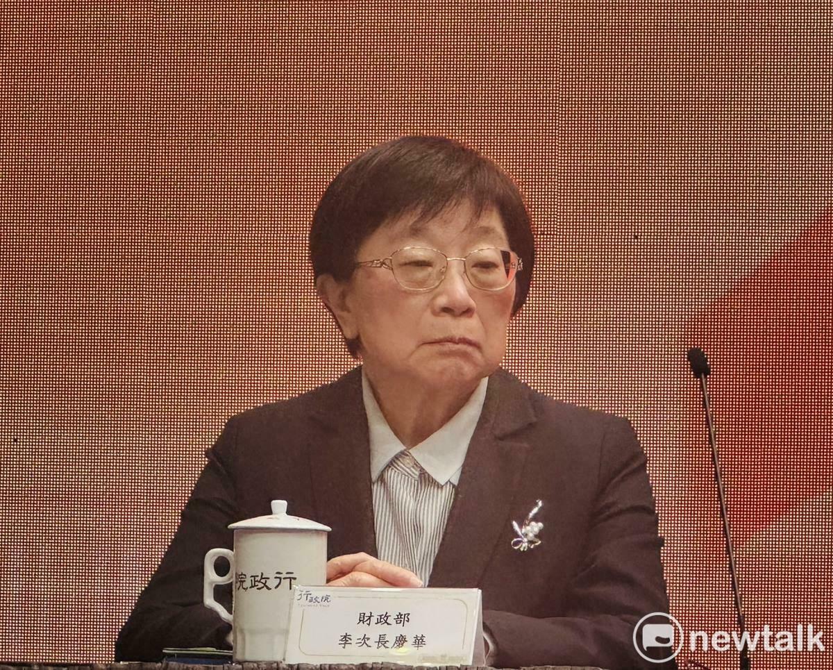 財政部次長李慶華。 圖：謝莉慧/攝