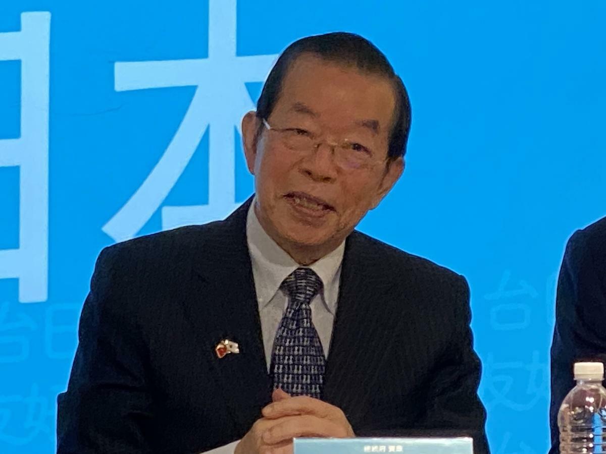 總統府資政謝長廷 圖：林朝億/攝