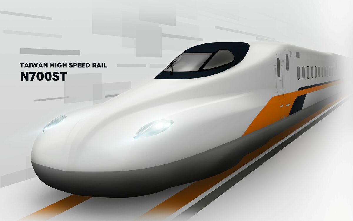 台灣高鐵持續推進新世代高速列車N700ST引進作業，第一組列車預計明年8月運抵台灣。 圖：取自高鐵