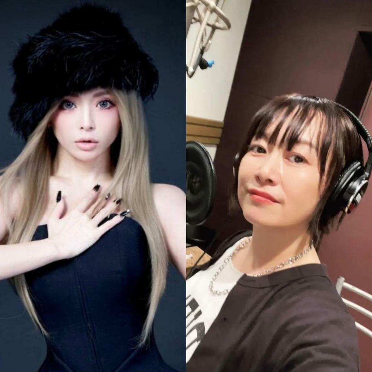 濱崎步（左）、大槻真希（右）等人在中國的演唱會被迫取消。 圖：翻攝自濱崎步、大槻真希X