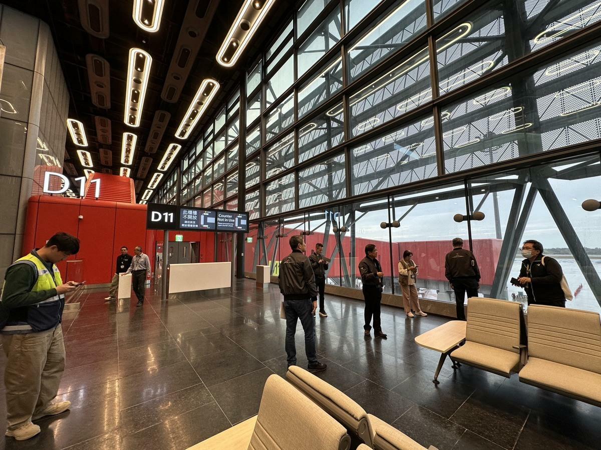 機場公司董事長楊偉甫表示，試營運期間將傾聽旅客回饋，持續優化精進。 圖：桃園機場公司／提供