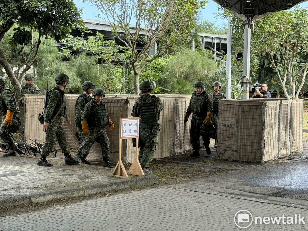 賴清德視導宜蘭縣後備旅步三營教育召集訓練。 圖：高逸帆／攝