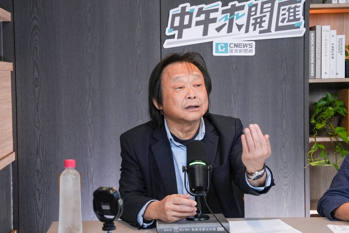 民進黨立委王世堅今日接受媒體人黃光芹專訪。 圖：CNEWS匯流新聞網提供