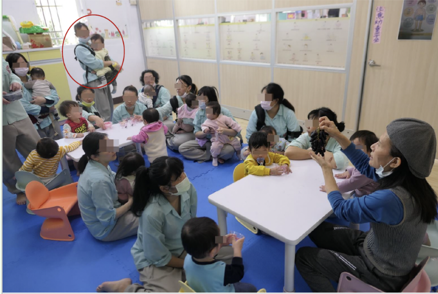 桃園女子監獄保育室 圖：翻拍自監察院調查報告