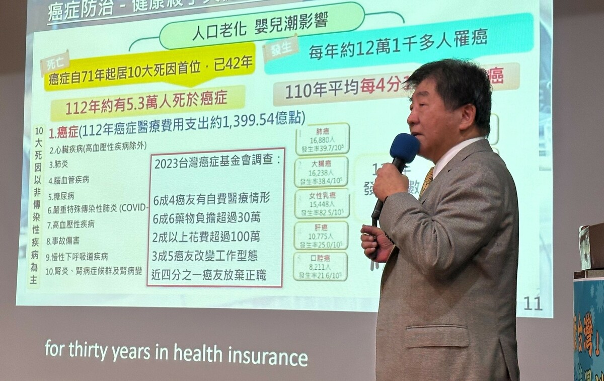 「2025南方領袖教育學院」演講，特別邀請陳時中分享健康台灣政策。 圖：行政院南服中心/提供
