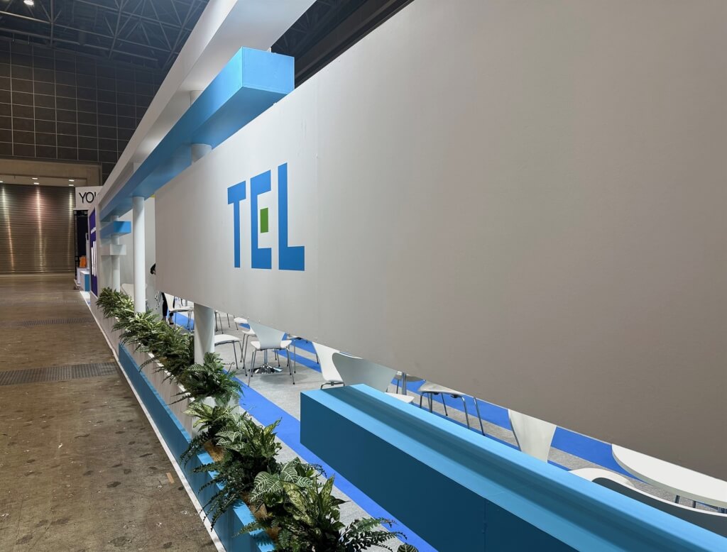 2024年日本國際半導體展，日商TEL櫃位。（圖取自facebook.com/TokyoElectron）
