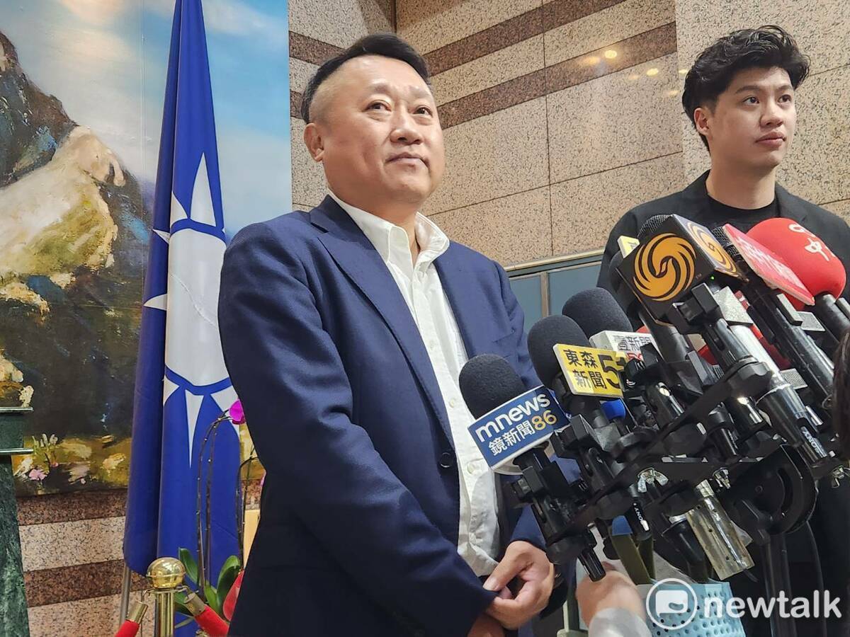 國民黨組發會主委李哲華。 圖：黃建豪/攝（資料照）