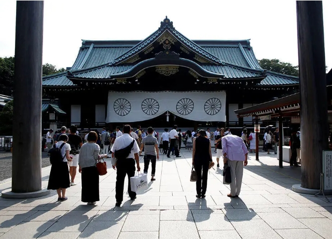 日本靖國神社。 圖 : 翻攝自王晉博士
