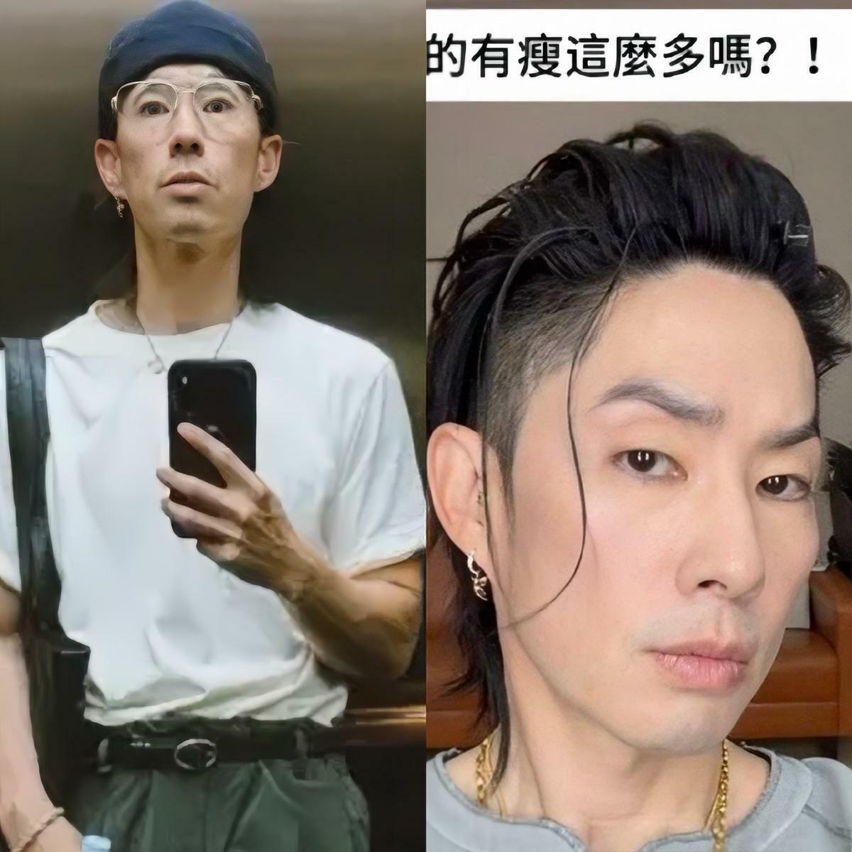 吳建豪近期曬出的暴瘦照在網上掀起討論。 圖：翻攝自吳建豪微博