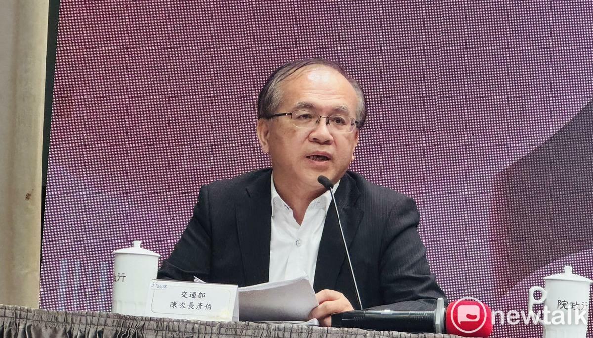 交通部次長陳彥伯。 圖：謝莉慧/攝