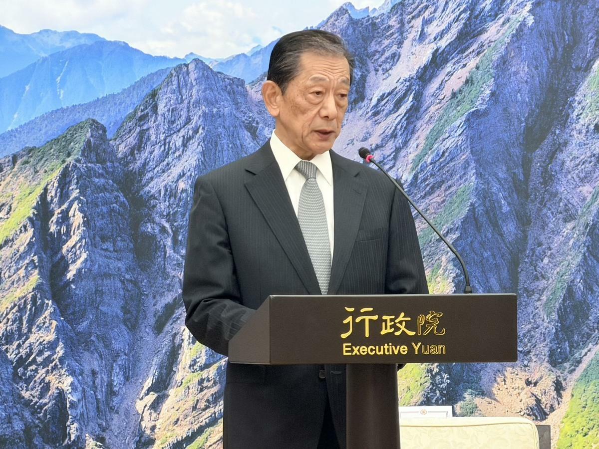 日本台灣交流協會會長隅修三。 圖：謝莉慧/攝