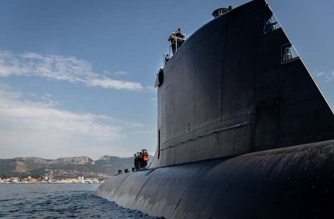 法國「蘇弗朗級」核動力攻擊潛艦首艦蘇弗朗號。 圖 : 翻攝自法國海軍集團X