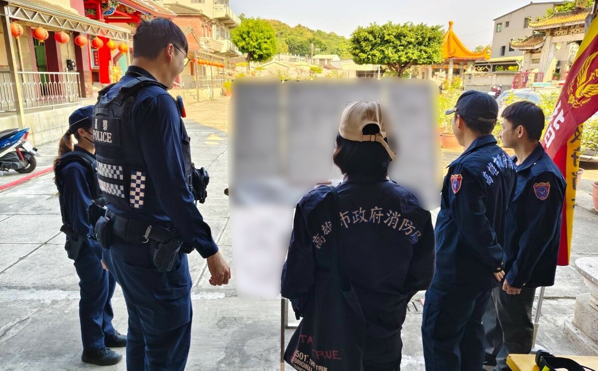 警消兵分多路展開大規模入山搜索。 圖：民眾提供