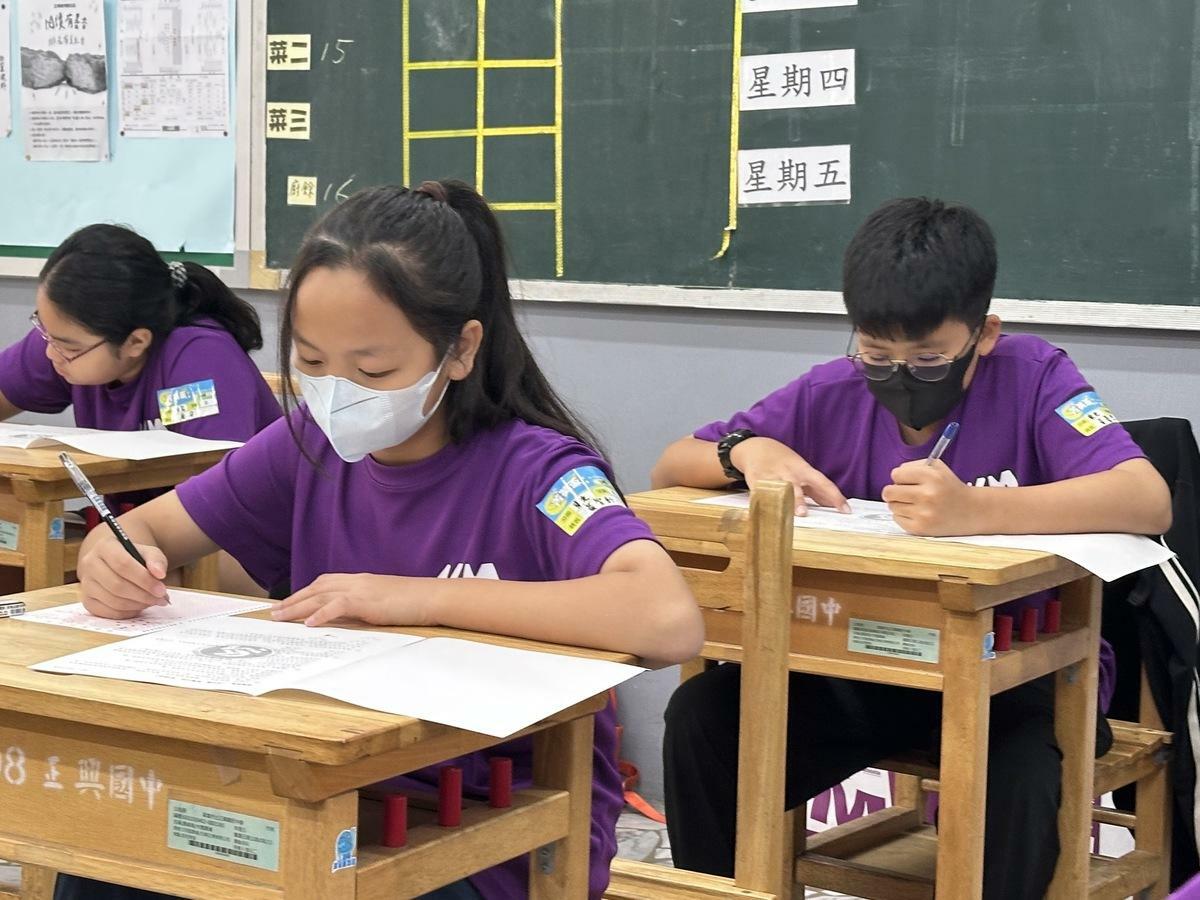 菁英盃檢測科目包括數學科 、自然科，高年級加考數理素養。 圖：高名教育事業集團/提供