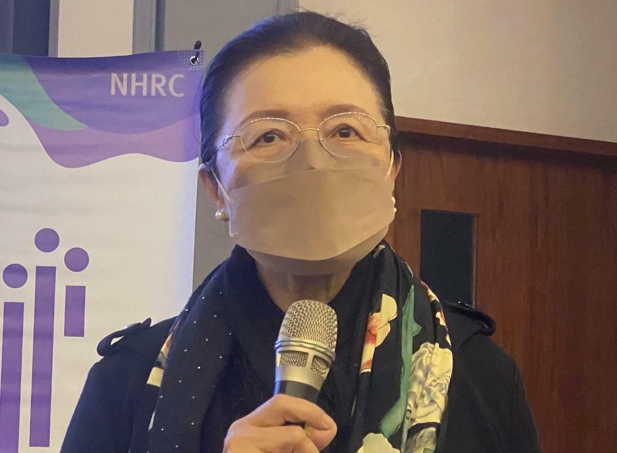 國家人權委員會委員田秋堇 圖：林朝億/攝