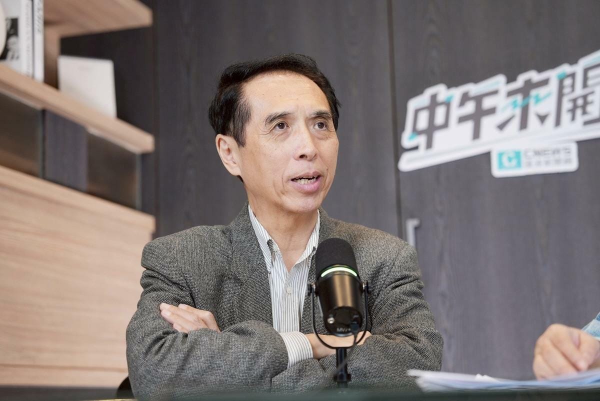 陳學聖8日上《匯流新聞網》的政論節目「中午來開匯」接受資深媒體人黃光黃光芹專訪。 圖：匯流新聞網/提供（資料照）