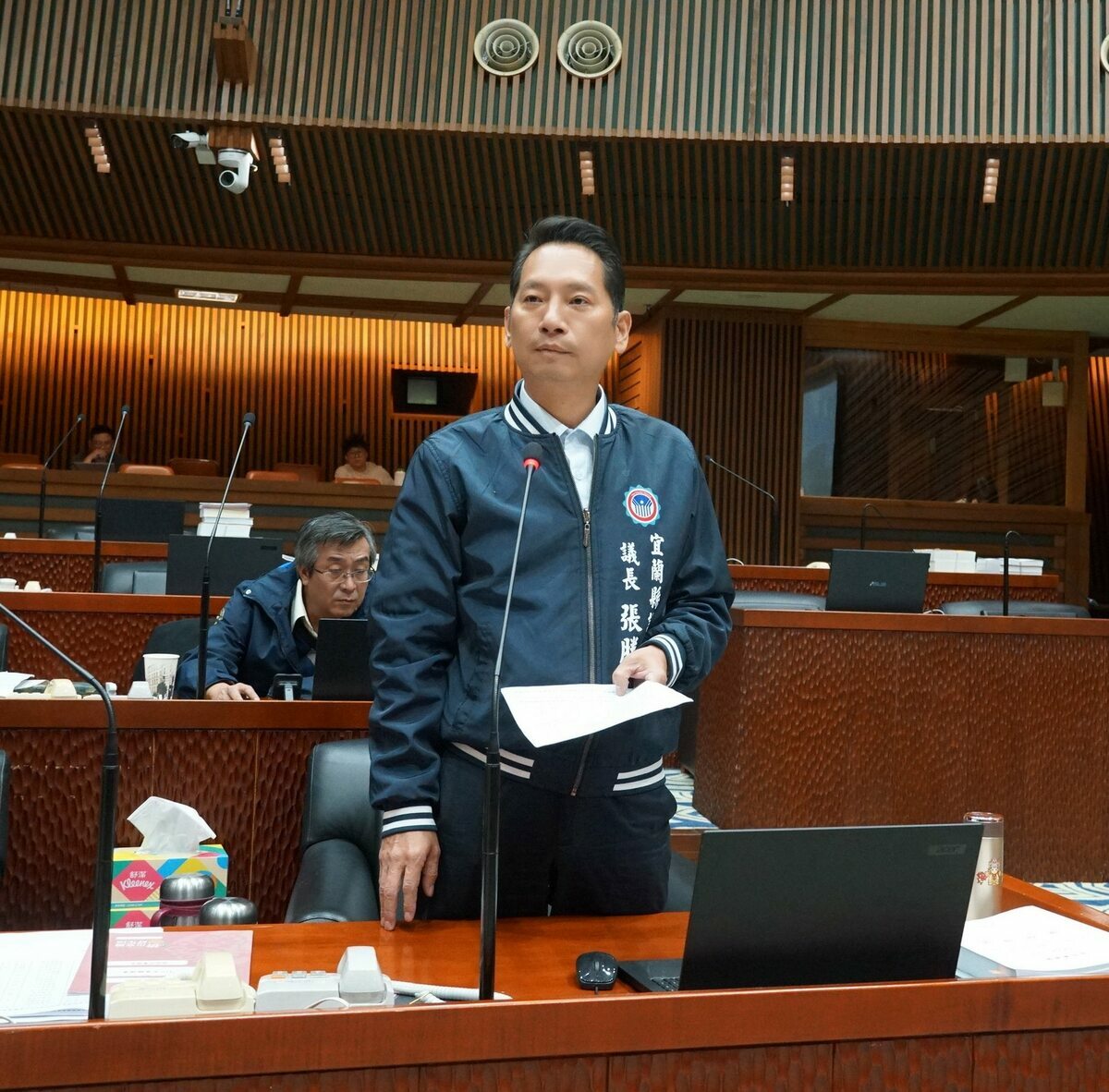 國民黨宜蘭縣議長張勝德。 圖：翻攝張勝德臉書（資料照）