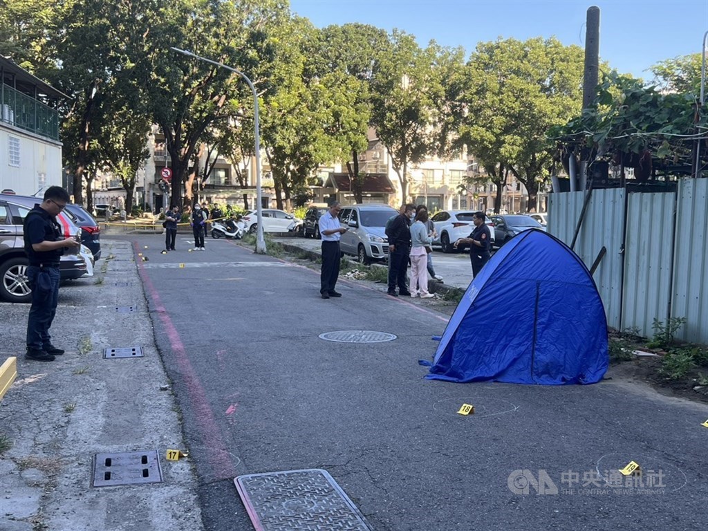 羅姓通緝犯8月在高雄左營遭槍殺。（中央社檔案照片）