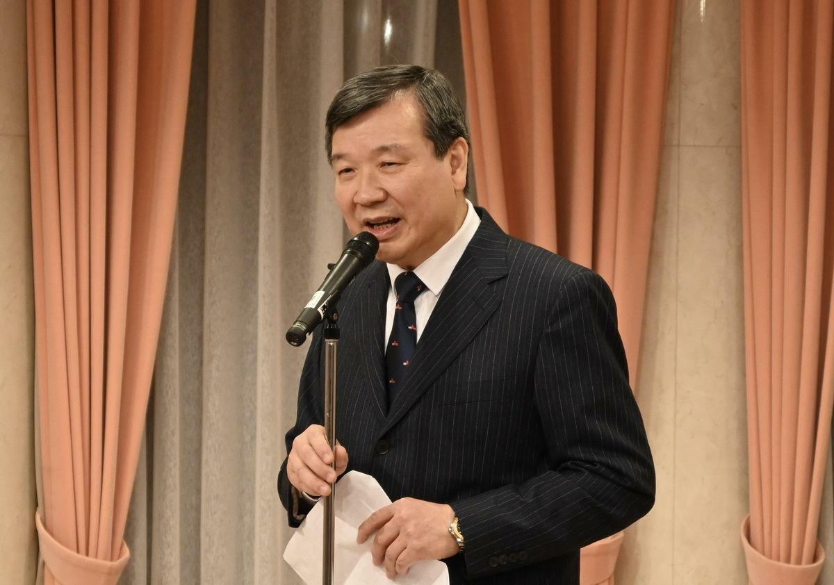 駐日代表李逸洋。 圖：駐日代表處提供