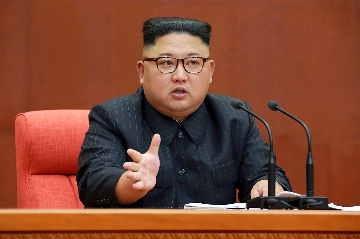 南韓朝鮮日報引述民主黨國會議員李哲熙的話說，外洩的檔案包括「5015作戰計畫」，這項計畫原擬在與北韓爆發戰事時使用，內容包括對北韓領導人金正恩發動「斬首」攻擊的細節。 圖：達志影像／美聯社