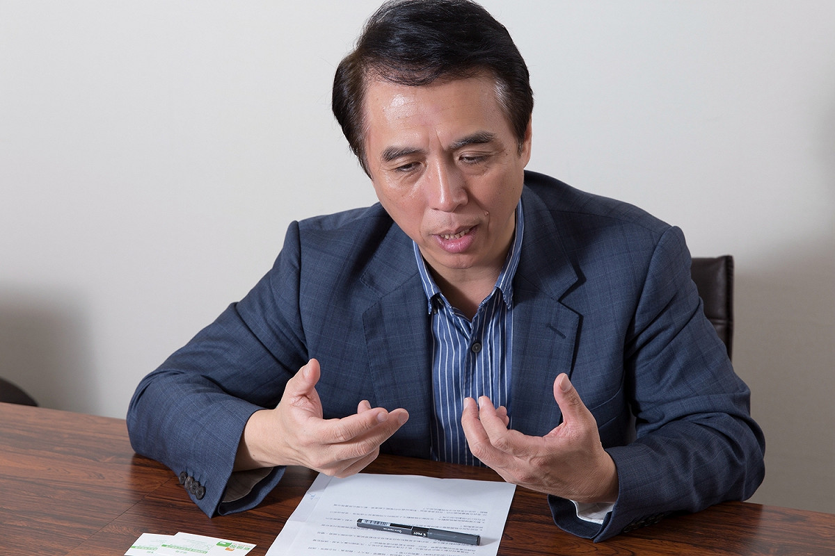 針對文言文比例爭議，陳學聖認為，教育部長潘文忠不該自己做傾斜的決定，且讓政治力介入。 圖：王愷/攝