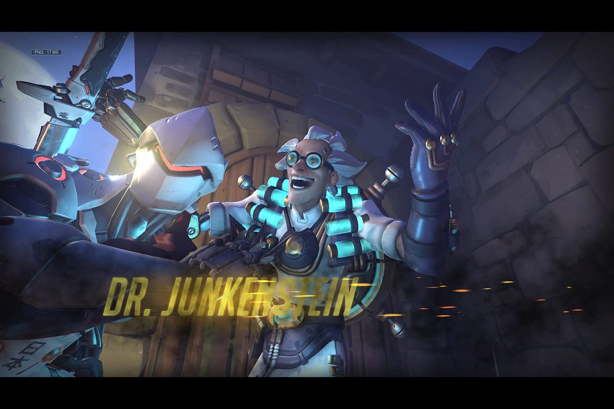 源氏亂入炸彈鼠出場動畫。 圖：翻攝自PlayOverwatch推特